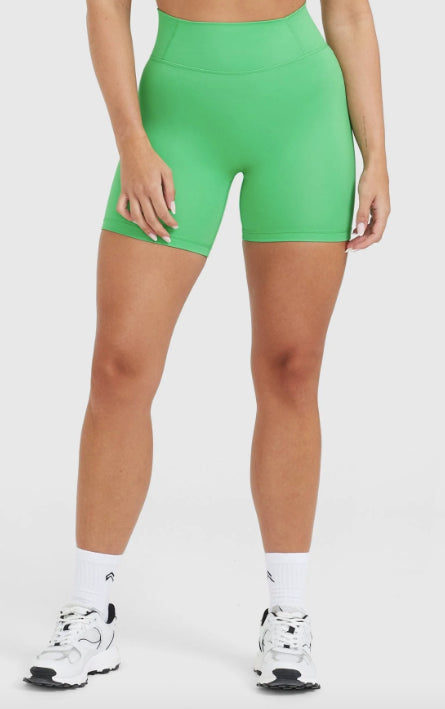OA | Timeless High Waisted Shorts - Jade